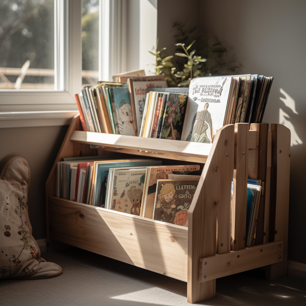 DIY book storage