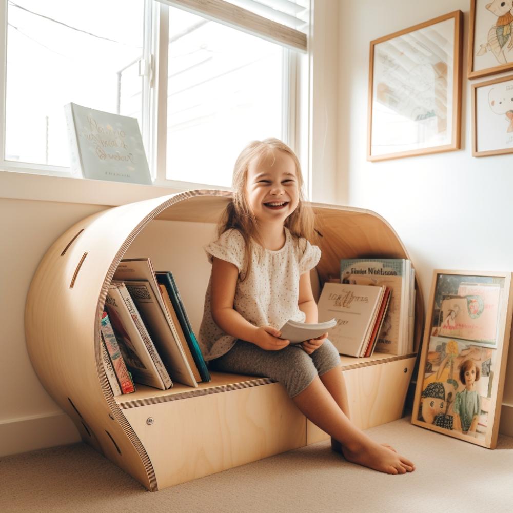 toddler book storage