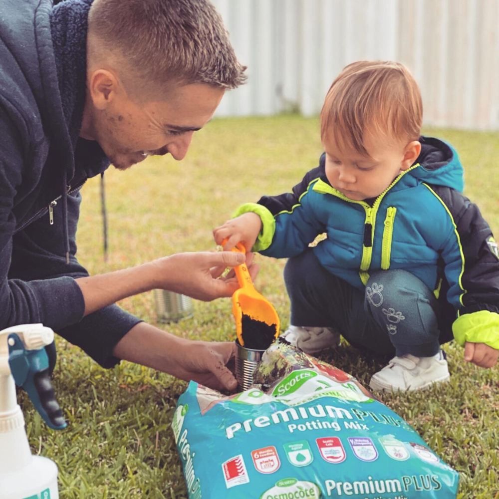 Montessori gardening activity